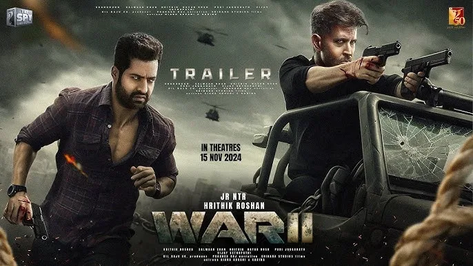 War 2 फिल्म का टीजर रिलीज, 2025 की सबसे बड़ी एक्शन मूवी
