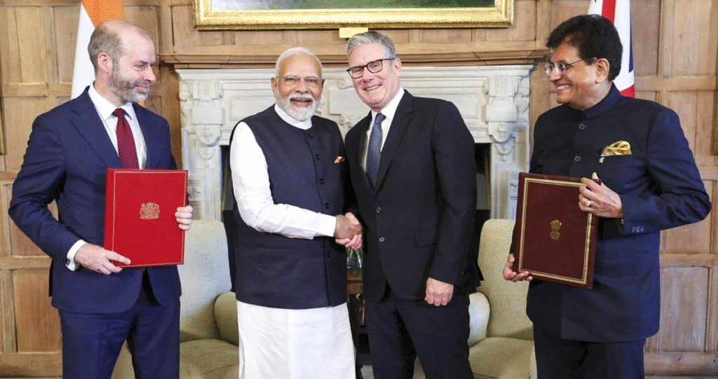 भारत-यूके मुक्त व्यापार समझौता (FTA): ऐतिहासिक बदलाव और आर्थिक भविष्य 1 image 11