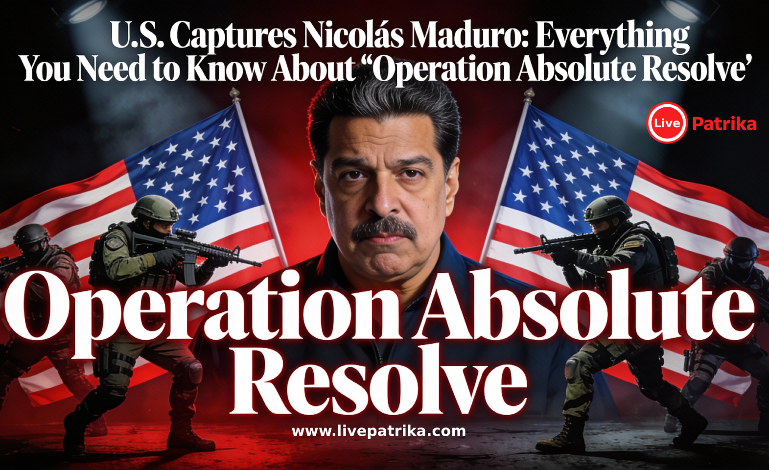 U.S. Captures Nicolás Maduro